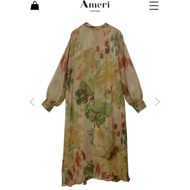 Ameri VINTAGE(アメリヴィンテージ)のマッキーさま専用❤️AMERI❤️UND WILLOW PAINT DRESS レディースのワンピース(ロングワンピース/マキシワンピース)の商品写真