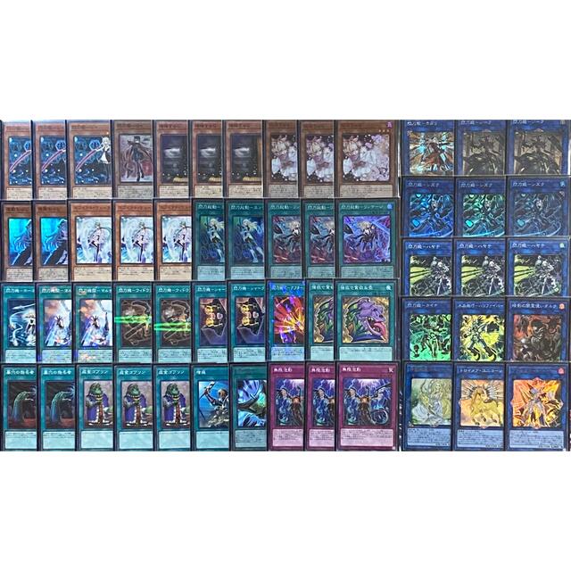 遊戯王 閃刀姫 デッキ メイン40枚+EX15枚 新規イラストあり