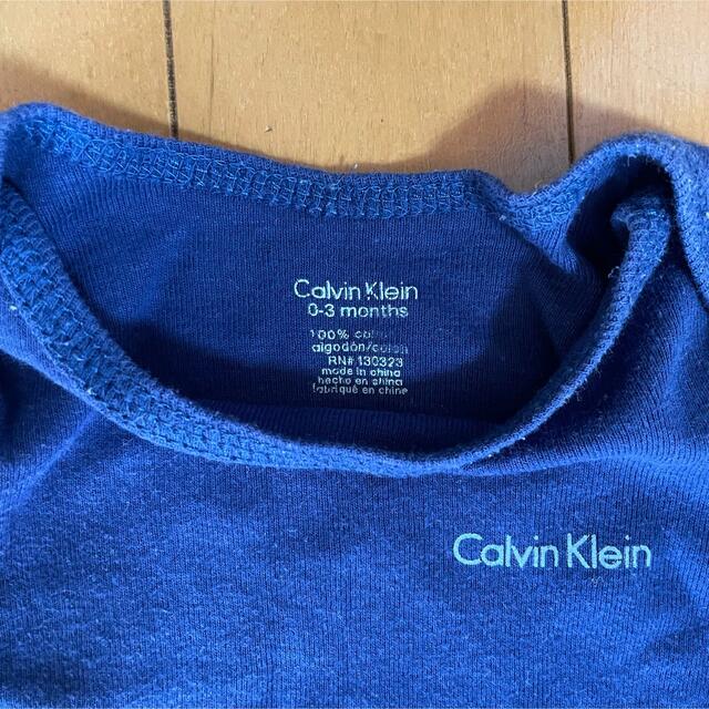 Calvin Klein(カルバンクライン)のCalvin Klein ロンパース 0〜3months キッズ/ベビー/マタニティのベビー服(~85cm)(ロンパース)の商品写真