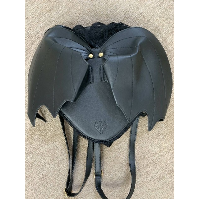 悪魔の羽　ハート　リュック レディースのバッグ(リュック/バックパック)の商品写真