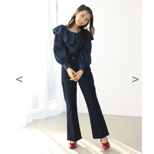 NICE CLAUP(ナイスクラップ)のNICE CLAUP onlydenim　blouse レディースのトップス(シャツ/ブラウス(長袖/七分))の商品写真