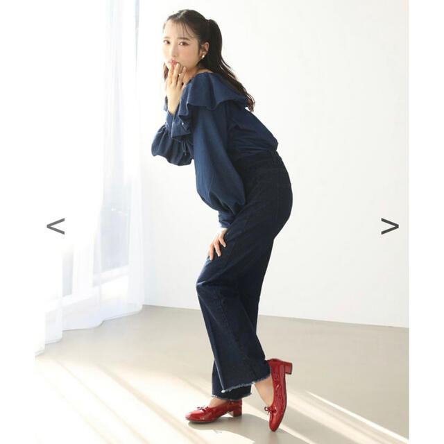 NICE CLAUP(ナイスクラップ)のNICE CLAUP onlydenim　blouse レディースのトップス(シャツ/ブラウス(長袖/七分))の商品写真