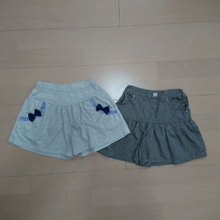 ニシマツヤ(西松屋)の【美品】120サイズ 女の子 キュロット 2着 セット(パンツ/スパッツ)