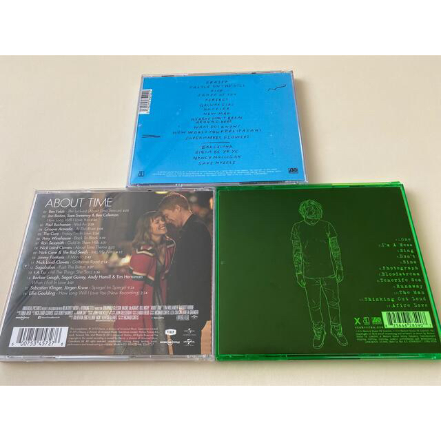 結婚式CD BGM アバウトタイム&エドシーラン エンタメ/ホビーのCD(ポップス/ロック(洋楽))の商品写真