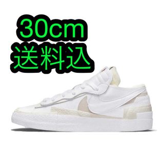 ナイキ(NIKE)のsacai Nike Blazer White Patent Leather(スニーカー)