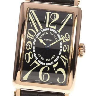 フランクミュラー(FRANCK MULLER)のフランクミュラー FRANCK MULLER 900QZ ロングアイランド K18WG クォーツ レディース 内箱付き_676003【ev20】(腕時計)