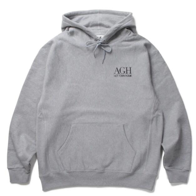 AGH LOGO HEAVY WEIGHT HOODED SWEAT SHIRT