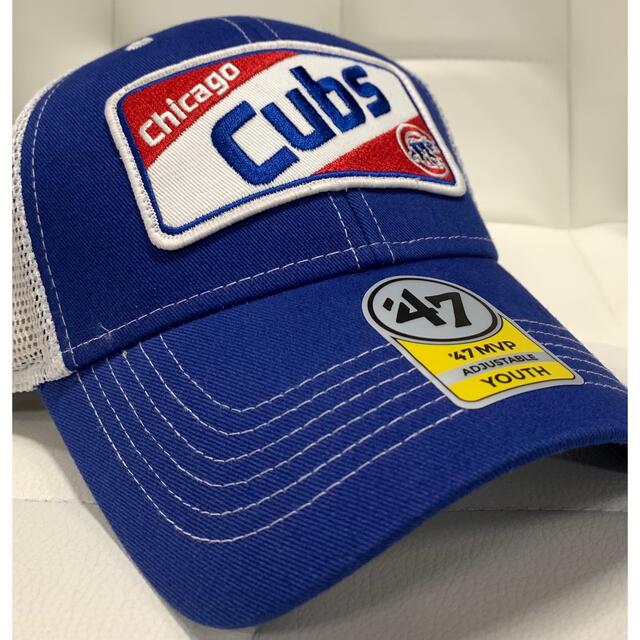 47 Brand(フォーティセブン)の【新品レア 】MLB Chicago Cubs/ Youth サイズ キッズ/ベビー/マタニティのこども用ファッション小物(帽子)の商品写真