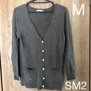 サマンサモスモス(SM2)のSM2  カーディガン　M  コットンニット(カーディガン)