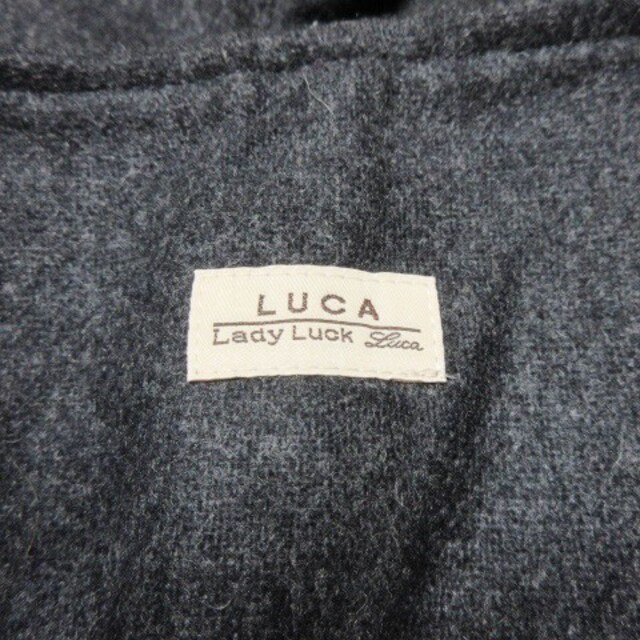 LUCA(ルカ)のルカ LUCA パンツ ハーフ ショート フレア ベルト ウール 0 グレー レディースのパンツ(その他)の商品写真