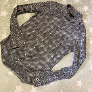 ザラ(ZARA)のZARA チェックシャツ　メンズ　S-Mサイズ(シャツ)