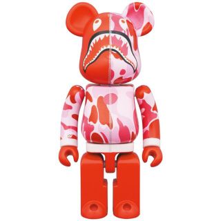 ベアブリック(BE@RBRICK)の超合金 BE@RBRICK BAPE(R)ABC CAMO SHARK PINK(その他)