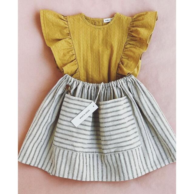 ☆正規品新品未使用品 soorploom 6y Emelia Skirt Ticking Stripe