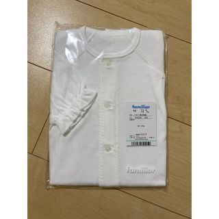 ファミリア(familiar)の新品未開封　ファミリア　familiar  ベビー服　長袖　サイズ50(その他)