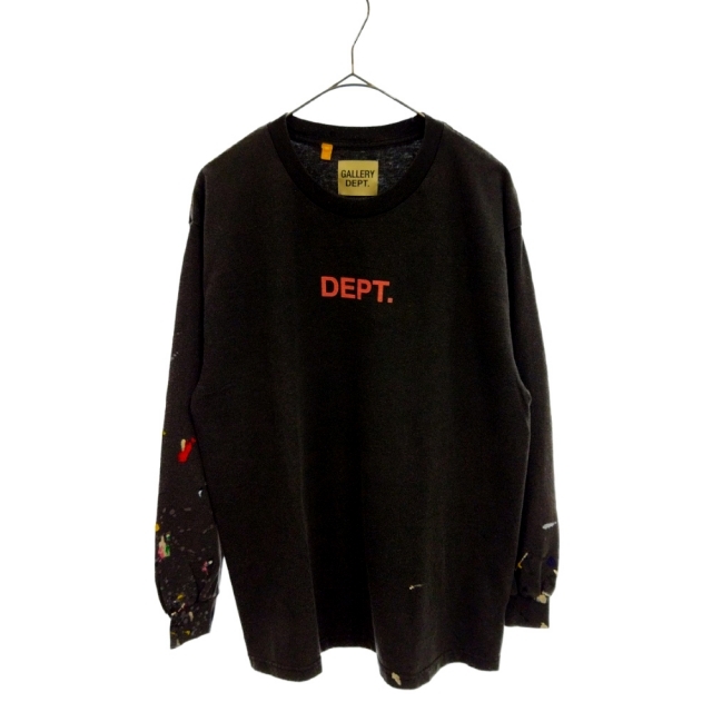 GALLERY DEPT. ギャラリーデプト Centered Logo Dept L/S Tee Painted