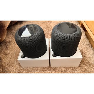 アップル(Apple)のHomePod 2台(スピーカー)