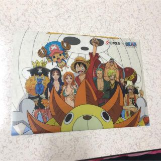 ワンピース(ONE PIECE)のワンピース　日本生命　コラボ　クリアファイル(クリアファイル)