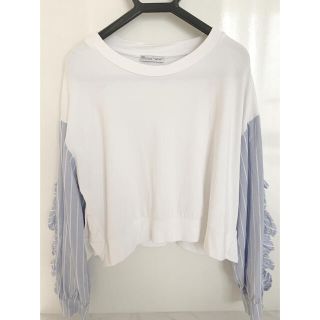 ザラ(ZARA)のZARA トップス(Tシャツ(長袖/七分))