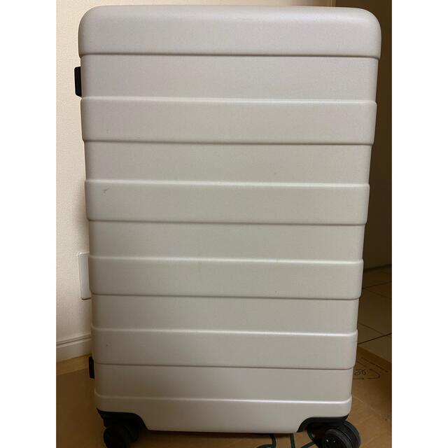 MUJI (無印良品)(ムジルシリョウヒン)のキャリーバーの高さを自由に調節できるストッパー付きハードキャリー（６２Ｌ） レディースのバッグ(スーツケース/キャリーバッグ)の商品写真