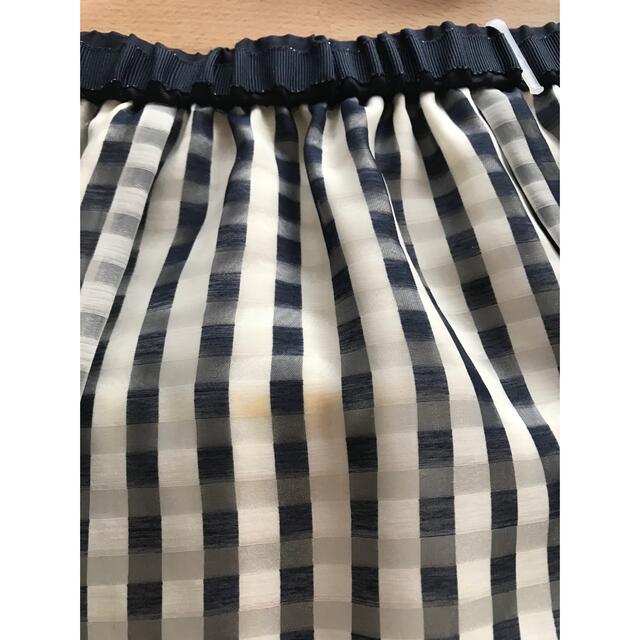 anySiS(エニィスィス)の【ウエストゴム】タックスカートany SiS 春夏 レディースのスカート(ひざ丈スカート)の商品写真