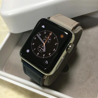 アップルウォッチ(Apple Watch)のapple watch stainless steel アップルウォッチ(腕時計)