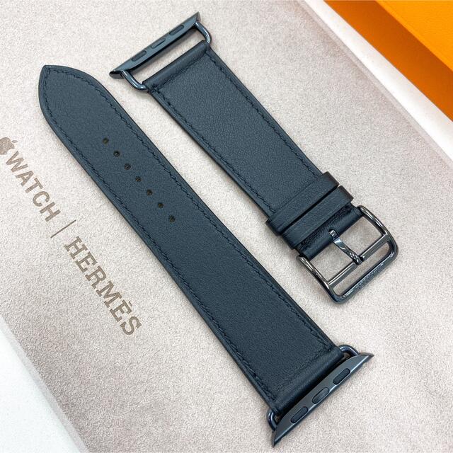 Apple Watch - 人気色 アップルウォッチ エルメス レザーストラップ