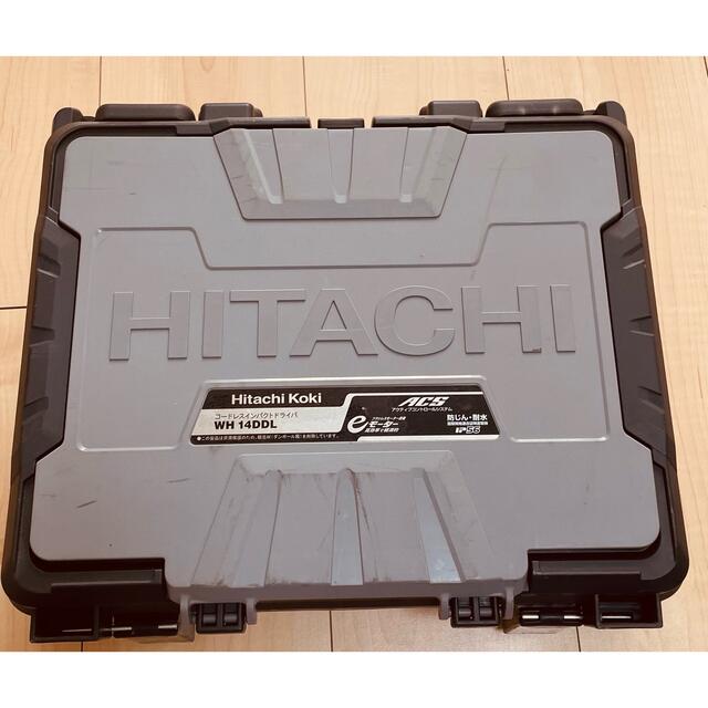 HITACHI インパクトドライバー　WH14DDL 2LSCK（B)