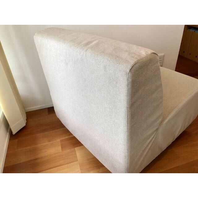 MUJI (無印良品) - 無印良品 ふっくら成形ソファ 2脚セットの MUJI (無印良品) - 無印良品 ふっくら成形ソファ 2脚セットの