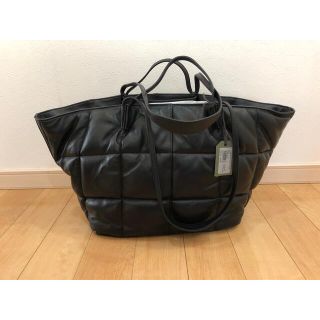 オールセインツ キルティングレザー トート - トートバッグ