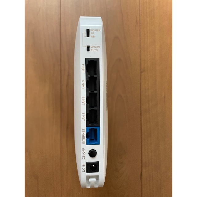 バッファロー WSR-1800AX4-WH(ホワイト) Wi-Fi 6対応 2