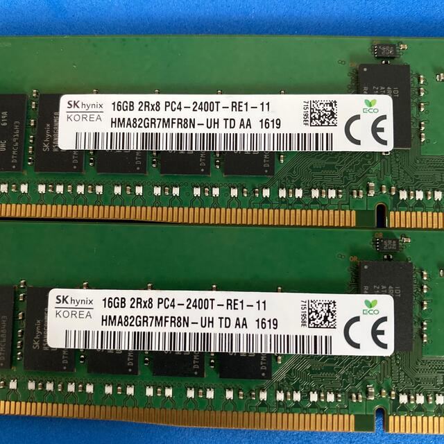 メモリ　DDR4 16GB 2枚 1