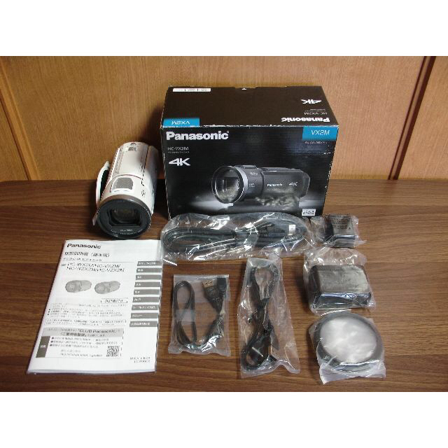 展示品保証付き♪デジタル4Kビデオカメラ Panasonic：HC-VX2M-W