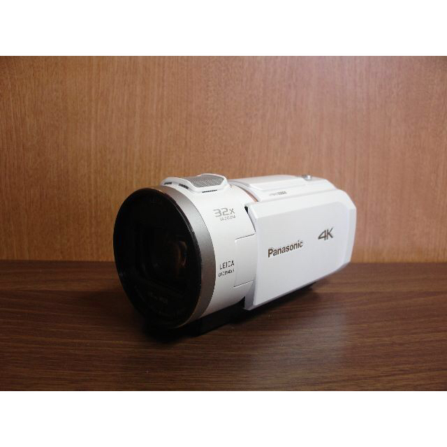 Panasonic(パナソニック)の展示品保証付き♪デジタル4Kビデオカメラ Panasonic：HC-VX2M-W スマホ/家電/カメラのカメラ(ビデオカメラ)の商品写真