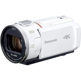 パナソニック(Panasonic)の展示品保証付き♪デジタル4Kビデオカメラ Panasonic：HC-VX2M-W(ビデオカメラ)