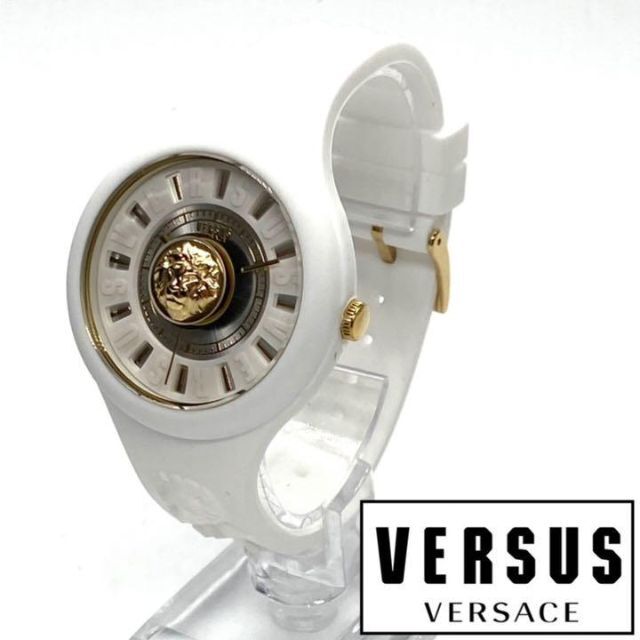 ★海外限定品! シンプルな美しさ! ヴェルサス ヴェルサーチ レディース 腕時計
