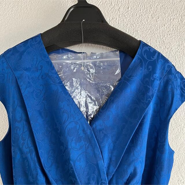 SCOT CLUB(スコットクラブ)のワンピース ドレス ブルー YAMADAYA ヤマダヤ ランティーユ レディースのワンピース(ひざ丈ワンピース)の商品写真