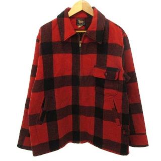 美品　50's〜Vintage WOOLRICH Wool Jacket Red