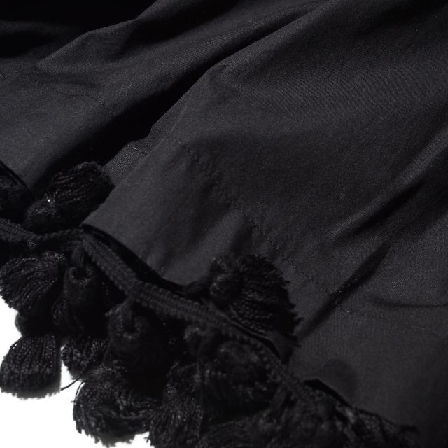 miumiu(ミュウミュウ)の   ミュウミュウ　裾タッセル　コットンワンピース　 レディースのワンピース(ひざ丈ワンピース)の商品写真