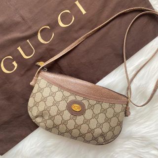 グッチ(Gucci)の【希少】グッチ ショルダーバッグ GG柄 インターロッキング PVC レザー(ショルダーバッグ)