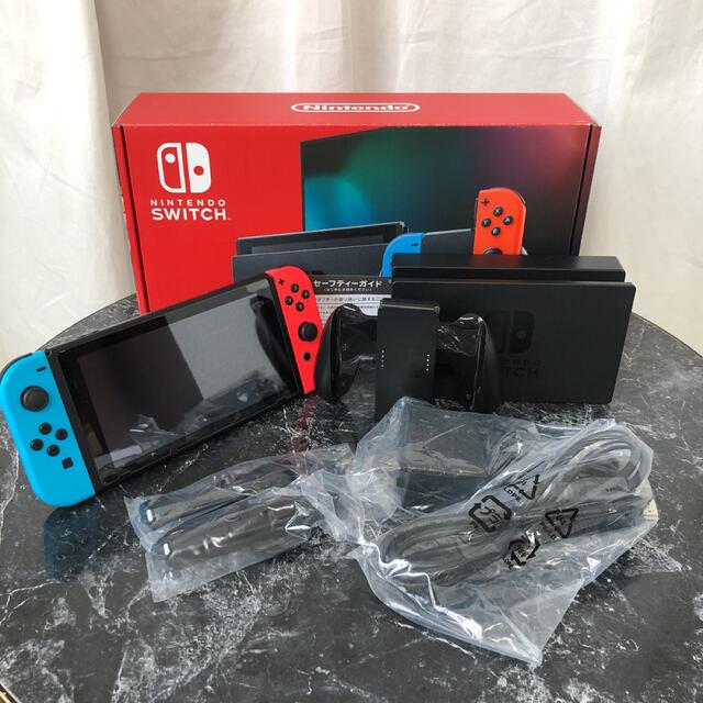 任天堂switch ネオン　switch本体　強化版