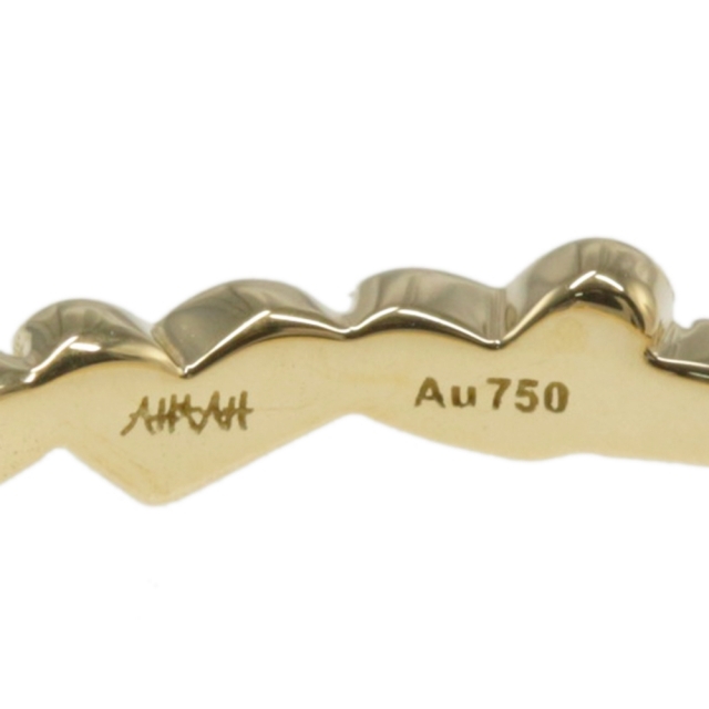AHKAH(アーカー)のアーカー アンハートパヴェ ダイヤモンド リング・指輪 レディースのアクセサリー(リング(指輪))の商品写真