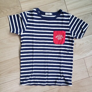 SLAP SLIPボーダーTシャツ140(150)(Tシャツ/カットソー)