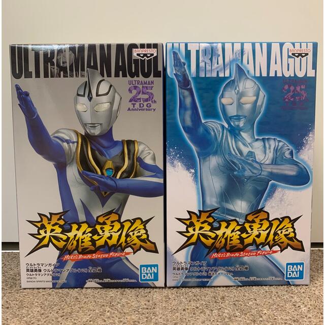 BANPRESTO ウルトラマンガイア 英雄勇像 ウルトラマンアグル（V2）フィギュア 2体セットの通販 by key's  shop｜バンプレストならラクマ