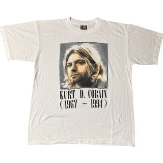 【希少】kurt cobain カートコバーン 肩幅57身幅57袖丈21着丈73(Tシャツ/カットソー(半袖/袖なし))