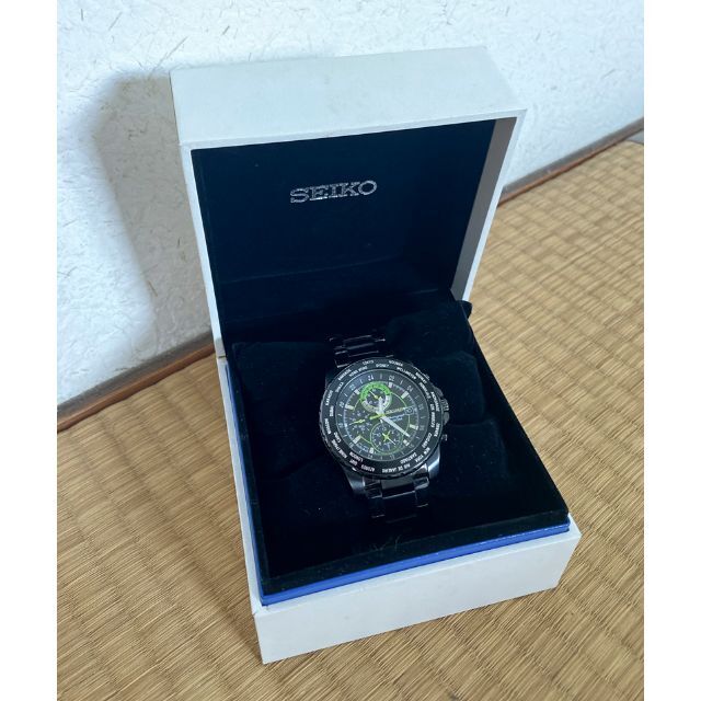 SEIKO(セイコー)のSeiko クロノグラフ 腕時計 7T62-0JH0  メンズの時計(腕時計(デジタル))の商品写真