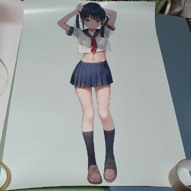 タペストリー セーラー服のまんなか | フリマアプリ ラクマ