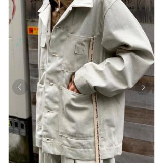 SHINYA KOZUKA カバーオール デニムジャケット | www.jarussi.com.br