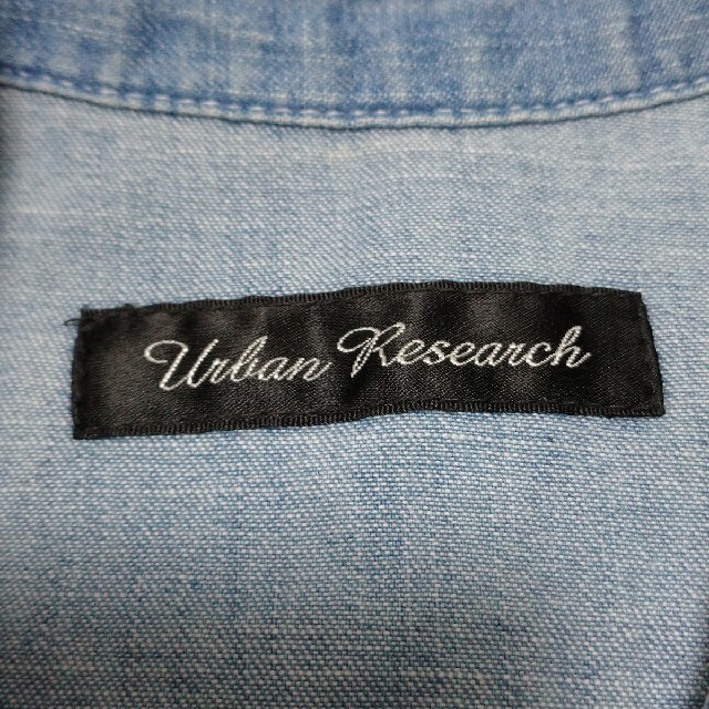 URBAN RESEARCH(アーバンリサーチ)のデニムシャツ　アーバンリサーチ レディースのトップス(シャツ/ブラウス(長袖/七分))の商品写真