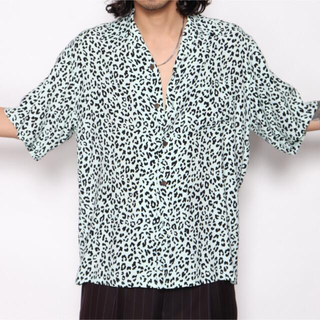 ワコマリア(WACKO MARIA)のWACKO MARIA LEOPARD OPEN COLLAR SHIRT(シャツ)