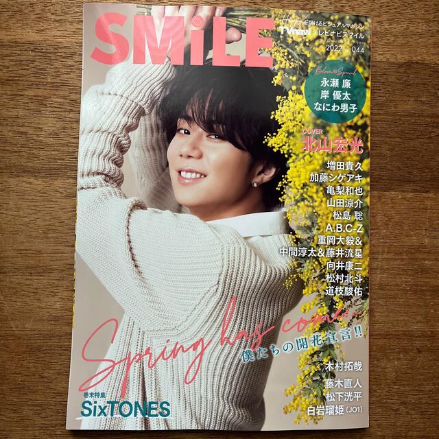 Kis-My-Ft2(キスマイフットツー)のTVnavi SMILE vol.44北山宏光 エンタメ/ホビーの雑誌(アート/エンタメ/ホビー)の商品写真